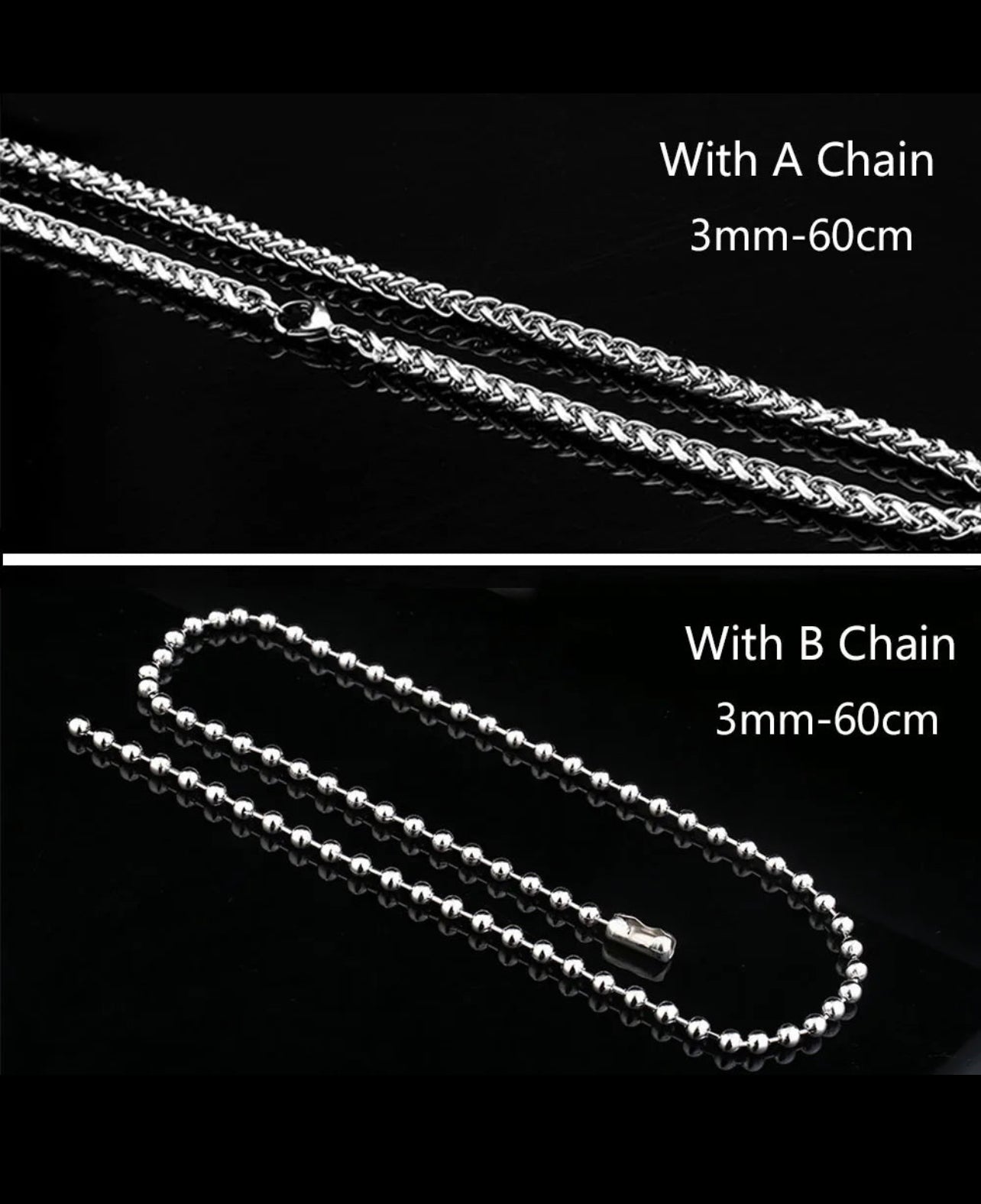 2022 NEW Men's 316L stainless-steel Poker A letter Pendant Necklace fashion punk Jewelry Gift free shipping