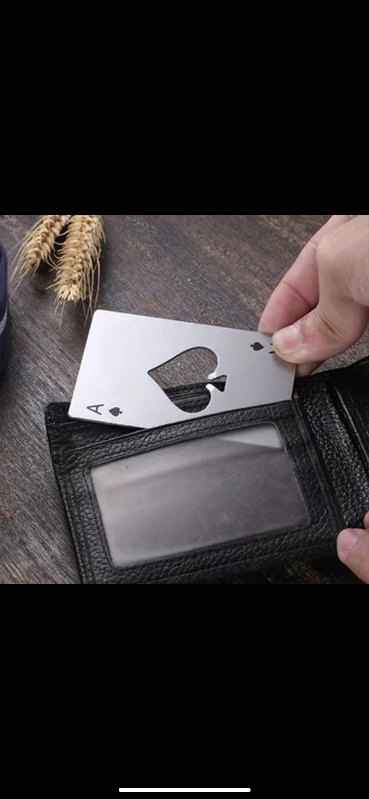 New Stainless Steel Metal Poker Game Waterproof Blackjack Game Toss Durable Silver Card Poker Opener