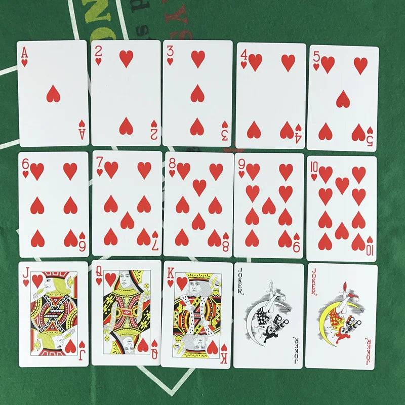2 PCS/Lot Baccarat Texas Hold'em Plastic Playing Cards wear-resistant Waterproof Poker Card Board Bridge Poker Game Yernea